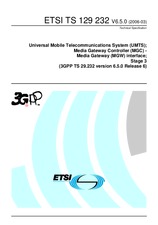 ETSI TS 129232-V6.5.0 31.3.2006