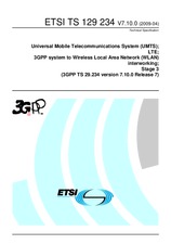 Norma ETSI TS 129234-V7.10.0 21.4.2009 náhled