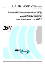 Norma ETSI TS 129234-V7.12.0 14.4.2010 náhled
