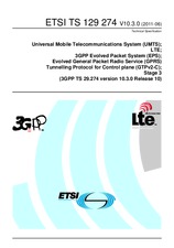 Norma ETSI TS 129274-V10.3.0 23.6.2011 náhled