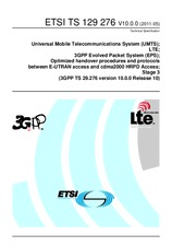 Norma ETSI TS 129276-V10.0.0 18.5.2011 náhled