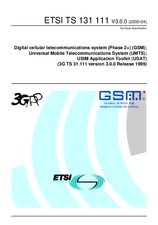 ETSI TS 131111-V3.0.0 30.4.2000