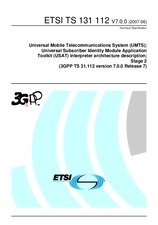 ETSI TS 131112-V7.0.0 28.6.2007