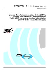 ETSI TS 131114-V7.0.0 28.6.2007