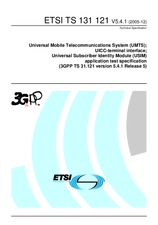 Norma ETSI TS 131121-V5.4.1 31.12.2005 náhled