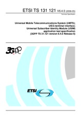 Norma ETSI TS 131121-V6.4.0 31.5.2006 náhled