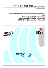 ETSI TS 131131-V8.0.0 23.4.2009