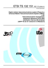 ETSI TS 132151-V8.1.0 20.1.2009
