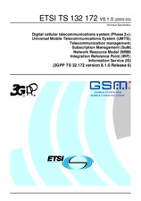 ETSI TS 132172-V6.1.0 31.3.2005