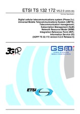 ETSI TS 132172-V6.2.0 30.6.2005