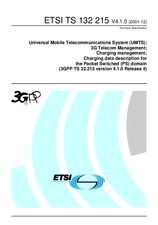 Náhled ETSI TS 132215-V4.1.0 31.12.2001