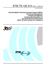 Náhled ETSI TS 132215-V4.2.1 31.3.2002