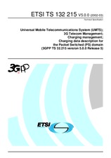 ETSI TS 132215-V5.0.0 31.3.2002