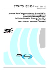 ETSI TS 132301-V5.0.0 31.3.2002