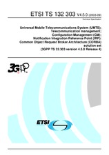 ETSI TS 132303-V4.5.0 30.9.2003