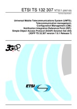 ETSI TS 132307-V7.0.1 31.3.2007