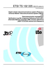 ETSI TS 132335-V8.0.0 27.1.2009