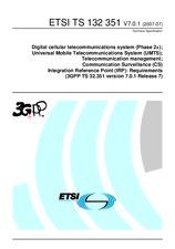 ETSI TS 132351-V7.0.1 25.7.2007