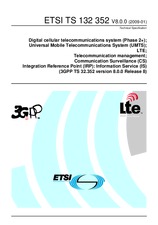 ETSI TS 132352-V8.0.0 27.1.2009