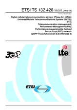 ETSI TS 132426-V8.0.0 9.4.2009