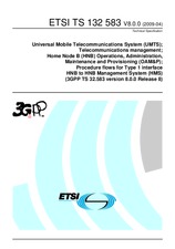 ETSI TS 132583-V8.0.0 14.4.2009