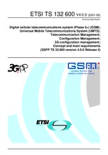 ETSI TS 132600-V4.0.0 30.7.2001