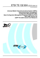 ETSI TS 132604-V5.0.0 31.12.2002