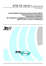 ETSI TS 132611-V4.0.0 30.7.2001