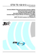 ETSI TS 132613-V4.3.0 30.9.2002