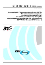 ETSI TS 132615-V5.1.0 30.6.2003