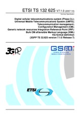 ETSI TS 132625-V7.1.0 17.10.2007