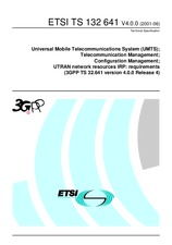 ETSI TS 132641-V4.0.0 31.7.2001