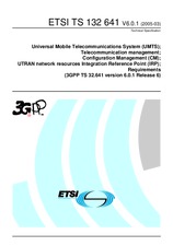 NEPLATNÁ ETSI TS 132641-V6.0.0 28.1.2005 náhled