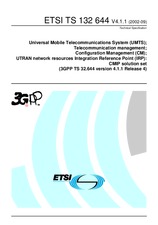 ETSI TS 132644-V4.1.0 30.9.2001