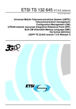 ETSI TS 132645-V7.4.0 16.4.2008