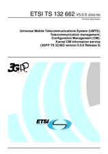 ETSI TS 132662-V5.0.0 30.9.2002