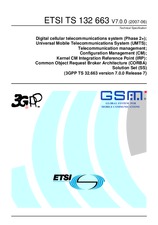 ETSI TS 132663-V7.0.0 30.6.2007