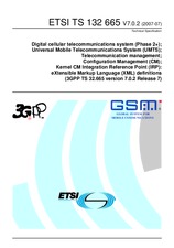 Náhled ETSI TS 132665-V7.0.1 31.3.2007