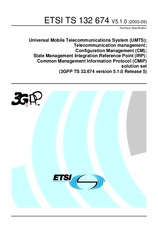 ETSI TS 132674-V5.1.0 30.9.2003