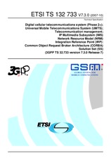 ETSI TS 132733-V7.3.0 24.10.2007