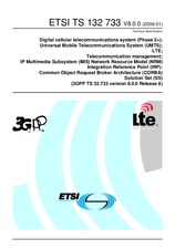 ETSI TS 132733-V8.0.0 29.1.2009