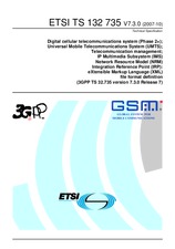 ETSI TS 132735-V7.3.0 24.10.2007