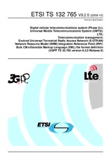 ETSI TS 132765-V8.2.0 27.10.2009