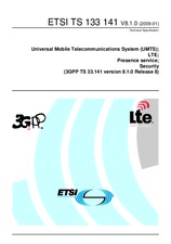 ETSI TS 133141-V8.1.0 19.1.2009