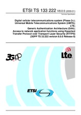 ETSI TS 133222-V8.0.0 19.1.2009