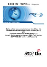 Náhled ETSI TS 133223-V9.2.0 23.7.2015