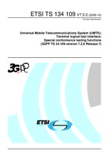 ETSI TS 134109-V7.3.0 21.10.2008