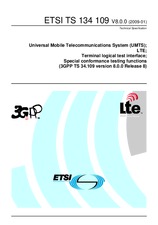 ETSI TS 134109-V8.0.0 29.1.2009