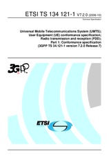 ETSI TS 134121-1-V7.2.0 27.10.2006
