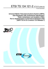 ETSI TS 134121-2-V7.0.0 31.3.2006